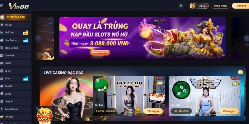 Vin88 | Nhà Cái Với Dấu Ấn Trải Nghiệm Cược Bùng Nổ 8 Vin88 | Nhà Cái Với Dấu Ấn Trải Nghiệm Cược Bùng Nổ